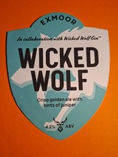 EXMOOR brewery WICKED WOLF