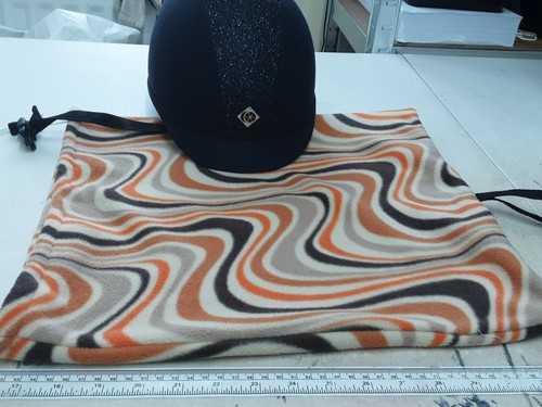 Fleece riding hat - riding, bag