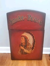 VTG  Wood Cabinet SMOKE IN PEACE 