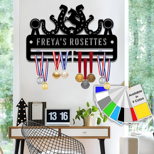 Personalised medal hanger for - personalised,