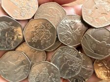 50P COINS CIRCULATED ROYAL MINT BRITISH COIN - VARIOUS