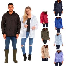 Lightweight Unisex Showerproof Kagool Packable Rain Jacket Mac Cagoule with Hood