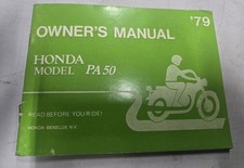 Honda PA50 50 Owners Operators
