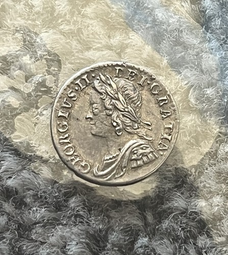 1758 maundy one penny - 1758,