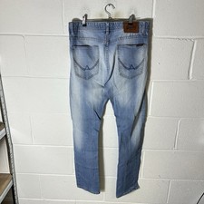 Superdry Jeans Mens W32 L32 Blue Corporal Slim Skinny Fit Copper Black Denim