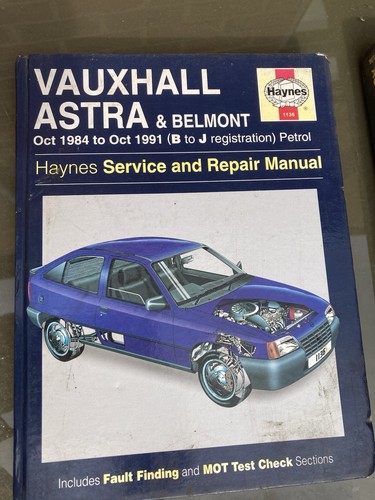 Haynes manual 1136 vauxhall - 1136,