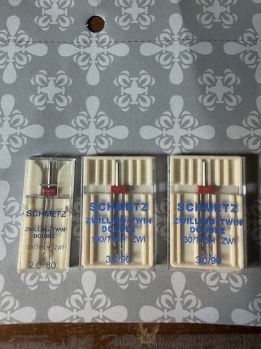 Schmetz twin double needle - double,