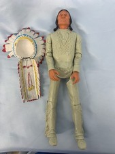 Marx Johnny West Chief Cherokee Indian Action Figure Vintage