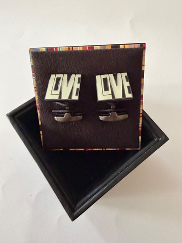 Paul smith cufflinks love - -, love.