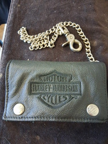 Harley davidson wallet leather - davidson,