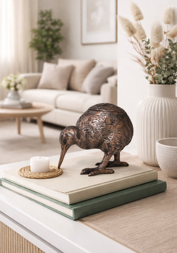 Kiwi bird pinch pot - bird,
