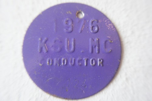 1976 ksu 124 bus conductors - ksu, mc