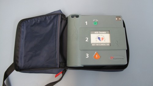 Heartstream aed trainer with - aed,