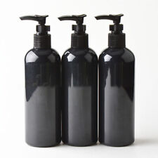 3x 300mL PET Plastic Empty Lotion Pump Bottle Shampoo Soap Dispenser Refillable