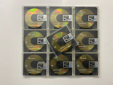 10 TDK Minidisc MD-RXG 74 Mins Recordable MD Gold Minidisk Incl Slip Case MD74