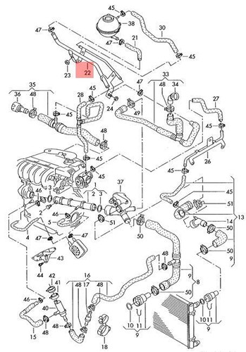 Genuine coolant pipe with - pipe,