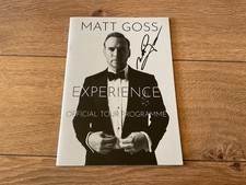 Matt Goss - Signed  Experience