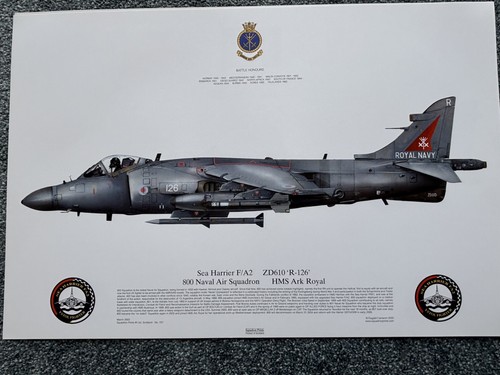 Royal navy sea harrier - royal,