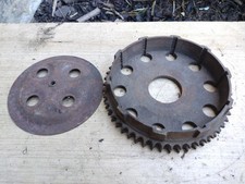   BSA C15/B40 CLUTCH CHAINWHEEL BASKET WITH PRESSURE PLATE