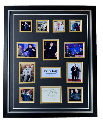 Peter kay signed framed - signed, 20”