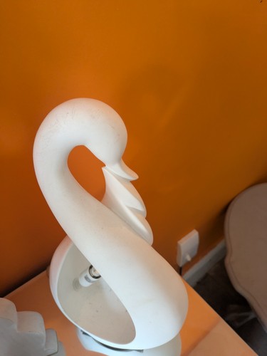 Lamp next white with - white,