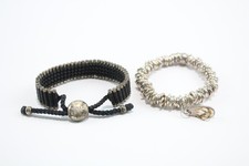 Links of London Sterling Silver Bracelets Sweetie Friednship Slider x 2 (82g)