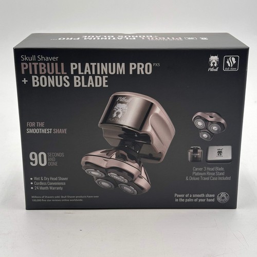 Skull shaver pitbull platinum - skull,