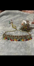 Multi Color Bridal Necklace