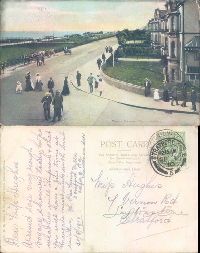 Marine parade clacton - clacton, sea