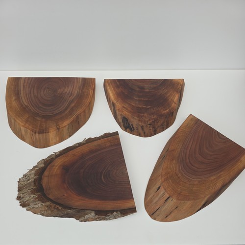 Solid walnut plinths - walnut,