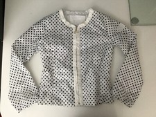 Monnalisa, Girls Coat, Jacket, Summer, Age 12 Years, White And Black, In Vgc