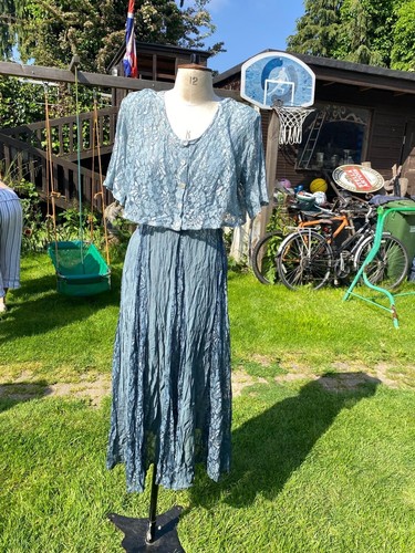 80s vintage blue fade - blue,