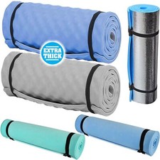 Extra Thick Camping Foil Mat Eva Foam Heavy Duty Waterproof Roll Up Hiking Tent
