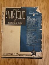 Pianoforte Vintage Folder First Star Folio