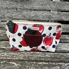 Cath Kidston X Disney Snow White Toiletry Makeup Bag Wash Bag W/ Apple Mirror
