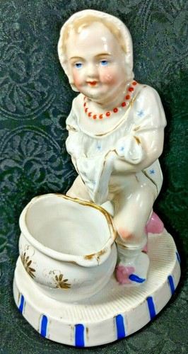Antique porcelain match - antique,