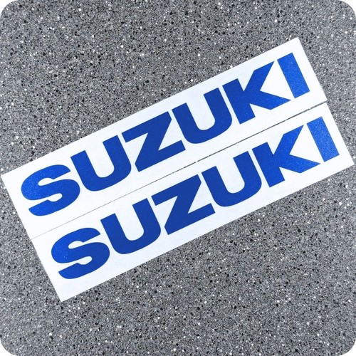Suzuki blue decal - suzuki,