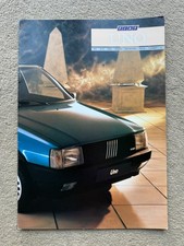 1989 Fiat Uno - Car Brochure (UK)