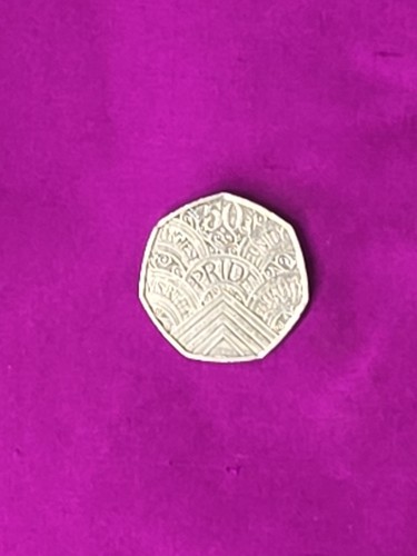 2022 years pride 50p - 50, of