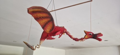 Dragon mobile ornament - dragon,