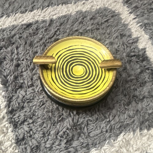 Vintage ceramic ashtray with - ashtray,