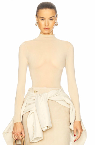 Wolford beige women solid - women’s,