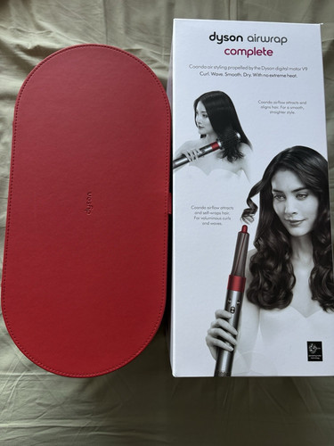 Boxed dyson airwrap red grey - boxed,