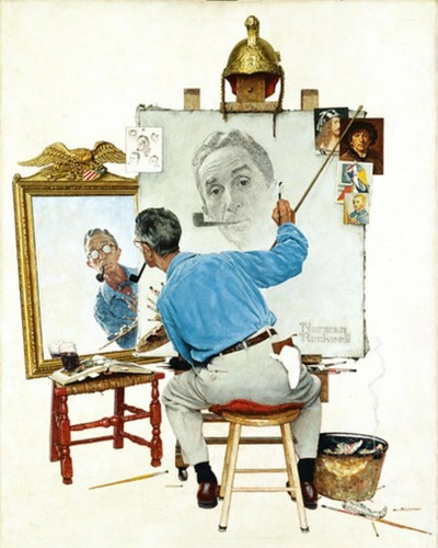 Norman rockwell triple - rockwell,