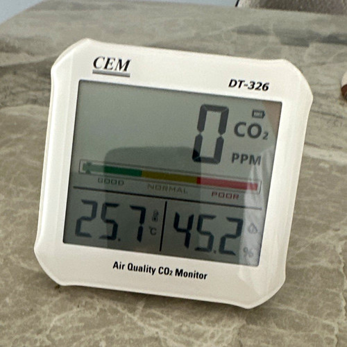 Cem 326 air quality - air, co2