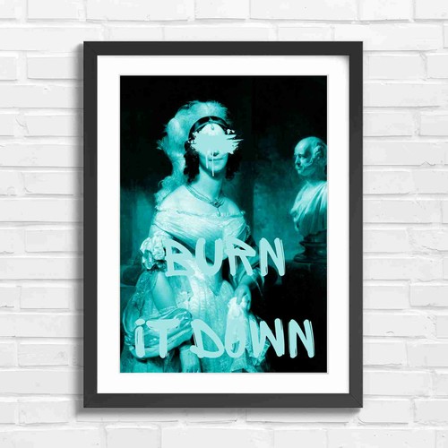 Burn down regal portrait - it,