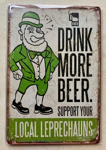 Drink beer leprechauns metal - drink,
