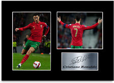 Cristiano Ronaldo Portugal Football Player Signed Photo Display Mount Gift A4