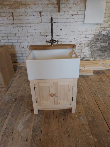 Belfast sink stand oak - belfast, stand,oak