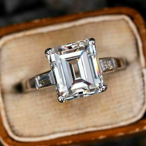 00ct emerald cut lab created - emerald, lab-created